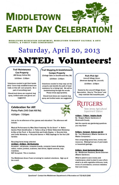 EarthDayFlyer Middletown