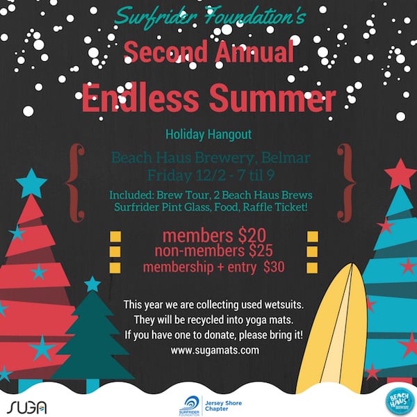 Surfrider Holiday Hangout Party in Belmar